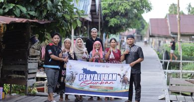 Susuri Sungai demi Amanah Qurban, LAZ Nurul Fikri Hadirkan Kebahagiaan Iduladha untuk Sesama